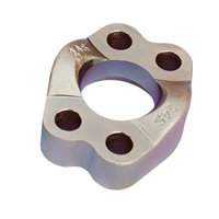 hydraulic hose fitting one-piece flange clamp
